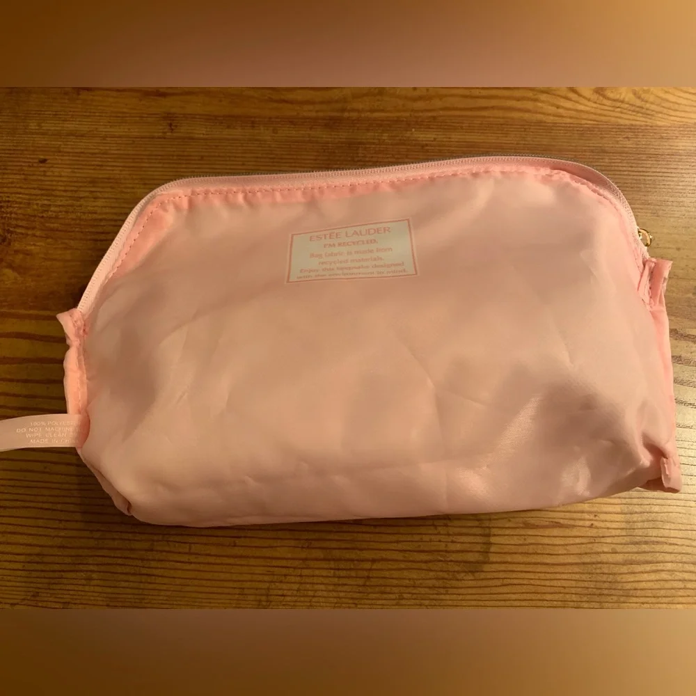 Garnet, Purple, Pink, Orange Floral Themed Cosmetic Bag - Picture 7 of 9